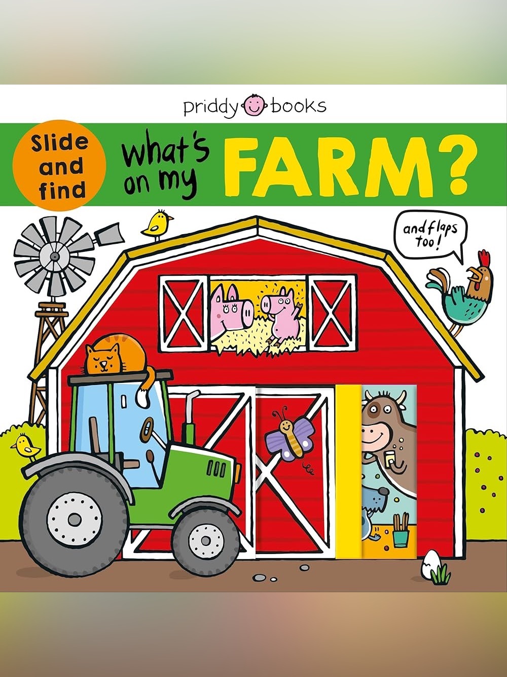 What's on My Farm? - Red Barn Slide & Find Board Book
